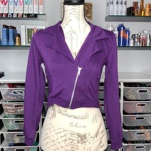 Purple jacket